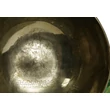 1412 grammos Manjushrival gravírozott tibeti mantrás hangtál 7 fémből zold brokáttal és filces ütővel - videoval