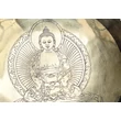 1059 grammos tibeti mantrás hangtál 7 fémből készült, belsejében  Amitabha  Buddha gravírozással - videoval