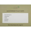 Ajándék utalvány 50.000,-ft értékben