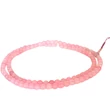 Rózsakvarc mala 108 szemes 86 cm kerületű