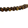 Tigrisszem mala tibeti osztóval 108 szemes 90 cm kerületű