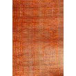 100% valódi hernyóselyem marokkónarancs színű nyers selyem sál 50x180cm