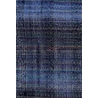 100% valódi hernyóselyem mazarinkék színű nyers selyem sál 50x180cm