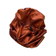 100% valódi hernyóselyem bronzvörös színű nyers selyem sál