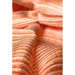 100% valódi hernyóselyem narancssárga csíkos nyers selyem sál 50x180cm
