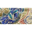 kek-turkiz-bezs-bordo-mintás-selyem-sal-70x180-cm-