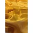 Sáfránysárga színű 100% valódi hernyóselyem sál 70x180 cm
