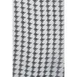 Achátszürke alapon tyúkláb mintás 100% valódi hernyóselyem sál 100x180 cm