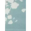 Níluskék és hattyúfehér színű izgalmas mintás 100% valódi hernyóselyem sál 100x180 cm