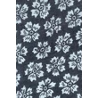 Ébenfekete és harmatfehér mintás 100% valódi hernyóselyem sál 100x180 cm
