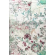 Bahama-beige alapon mintás 100% valódi hernyóselyem sál 100x180 cm