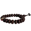 Bodhi mala dupla dordzse osztóval, 21 szemből 18 cm kerületű