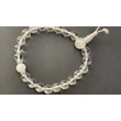 Hegyikristály mala 21 szemes holdkő osztóval és guruval 17 cm Normál méret
