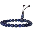 Lápisz lazuli mala  27 szemes 16 cm kerületű karmala