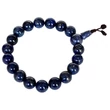 Lápisz lazuli mala 18 szemes 16 cm kerületű karmala