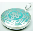 vegtelen-csomo-mandala-medal-turkiz-