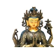 Csenrézi Buddha szobor tibeti oltárra