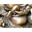 Dzambala Buddha szobor tradícionális tibeti buddhista oltárra