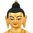 Gyógyító Buddha szobor, tradícionális tibeti buddhista ábrázolás