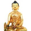 Gyógyító Buddha szobor, tradícionális tibeti buddhista ábrázolás