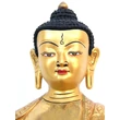 Gyógyító Buddha szobor, tradícionális tibeti buddhista ábrázolás