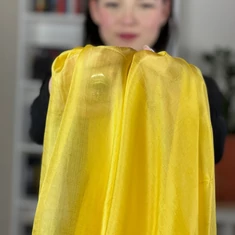 HERNYÓ SELYEM 100% SILK SÁL KENDŐ  Nagy Méretek