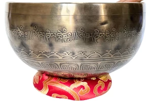 Guru Rinpoche - tibeti mantrás hangtál 7 fémből készült- videoval