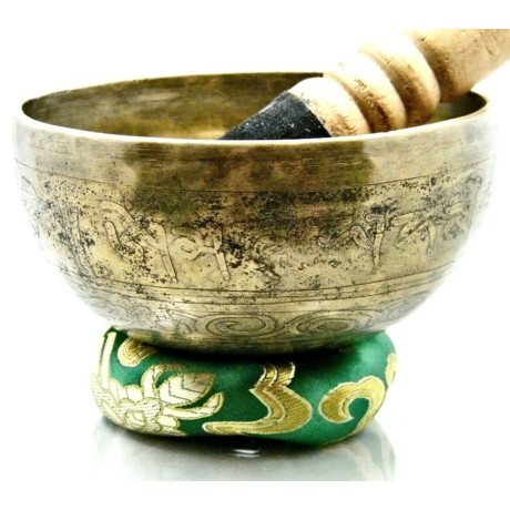 390-grammos-tibeti-mantras-hangtal-7-fembol-keszult-zold-brokattal