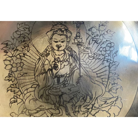 Guru Rinpoche - tibeti mantrás hangtál 7 fémből készült- videoval