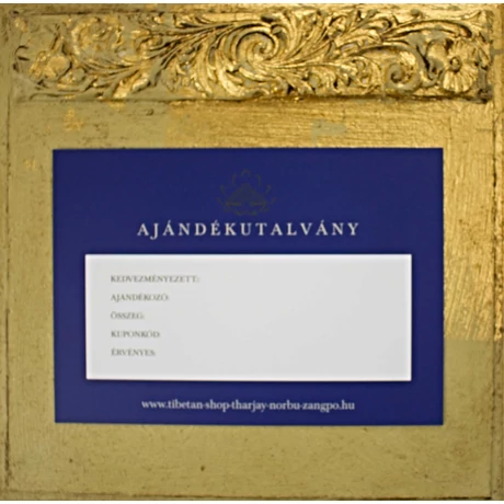 Ajándék utalvány 50.000,-ft értékben