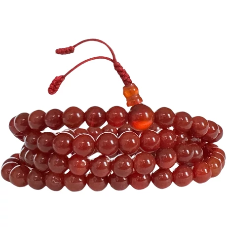 karneol-mala-108-szemes