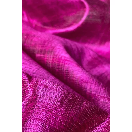 100% valódi hernyóselyem rhodamine bíbor nyers selyem sál 50x180cm