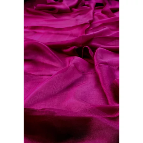 Kanonoklila színű 100% valódi hernyóselyem sál 70x180 cm
