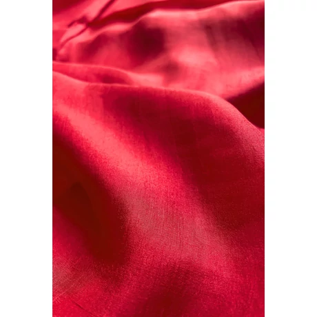 Galagonya vörös 100% valódi hernyóselyem sál 50x180cm