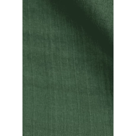 Lombzöld  színű 100% valódi hernyóselyem sál 50x180 cm