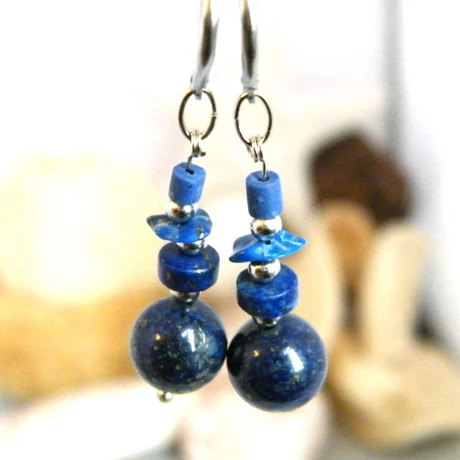 lápisz lazuli-fulbevalo-orvosi-fem-kapoccsal-2