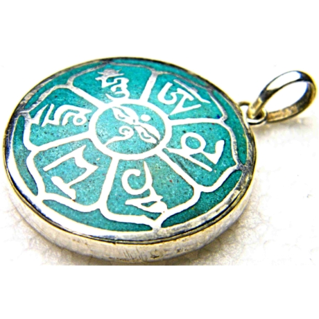buddha-bolcsessegszeme-mandala-medal-turkiz