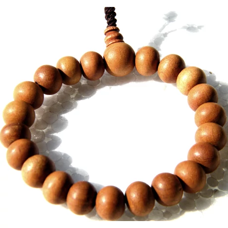 Szantálfa mala 21 szemes karmala 19 cm kerületű nagy méret