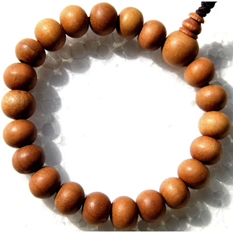 Szantálfa mala 21 szemes karmala 19 cm kerületű nagy méret