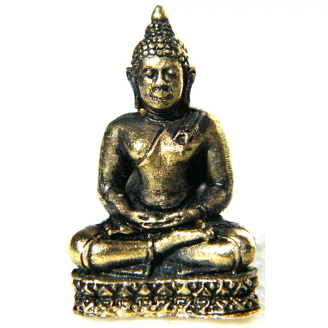 Meditáló Buddha szobor mini