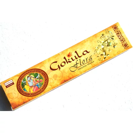 Gokula Flora füstölő indiai, fűszeres illat
