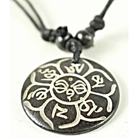mantras-csont-nyaklanc-allithato-tibeti-ommanipemehung