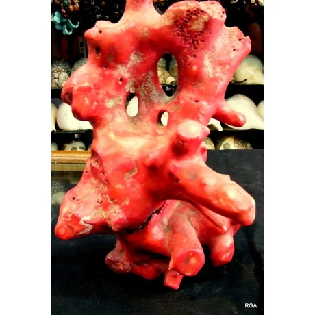 Korall mala tibeti hegyi korallból készült 82 cm kerületi mála