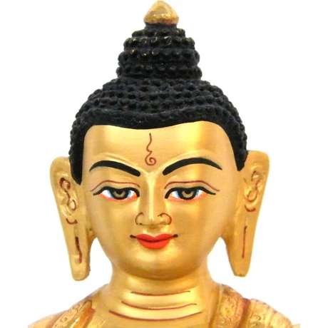Gyógyító Buddha szobor, tradícionális tibeti buddhista ábrázolás