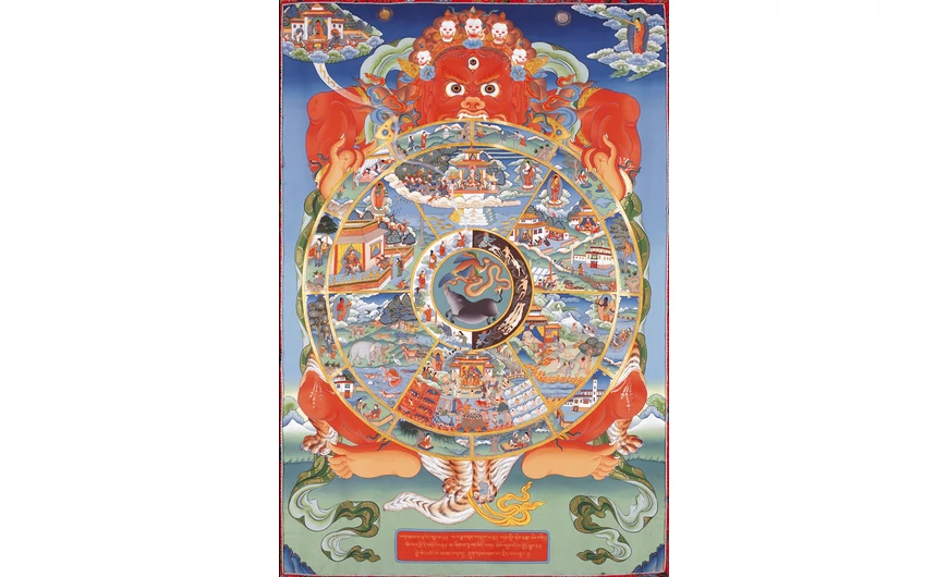 Buddhista szimbólumok - Létkerék jelentése